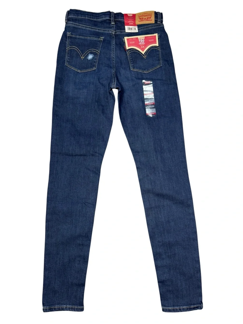 NWT New Levi's 720 High Rise Super Skinny Girls Jeans Size 16